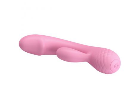 Wibrator króliczek punktu G Pretty Love RON fioletowy silikonowy 12 funkcji - 2