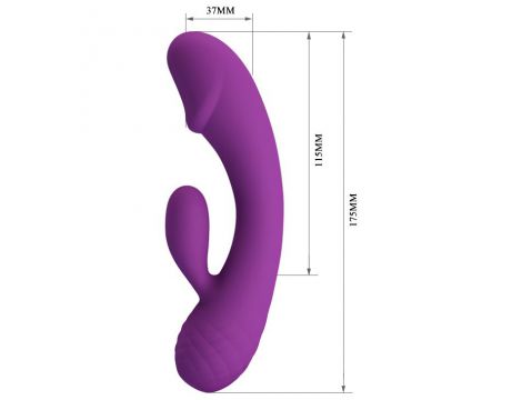 Wibrator króliczek Pretty Love Doreen punktu G 12 funkcji USB - 3