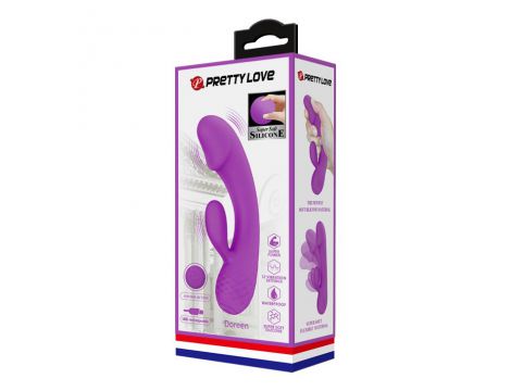 Wibrator króliczek Pretty Love Doreen punktu G 12 funkcji USB - 5