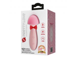 Wibrator grzybkowaty Pretty Love 12 funkcji akumulatorowy