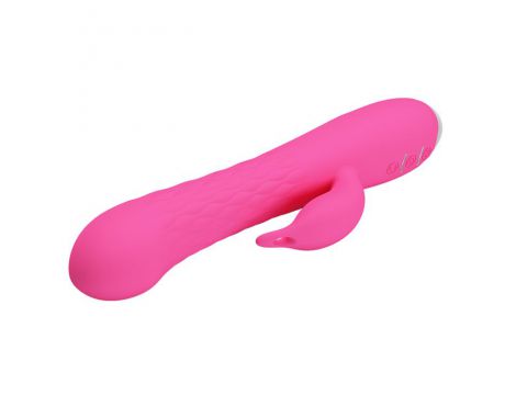 Wibrator króliczek silikonowy Pretty Love Molly fioletowy duży - 3