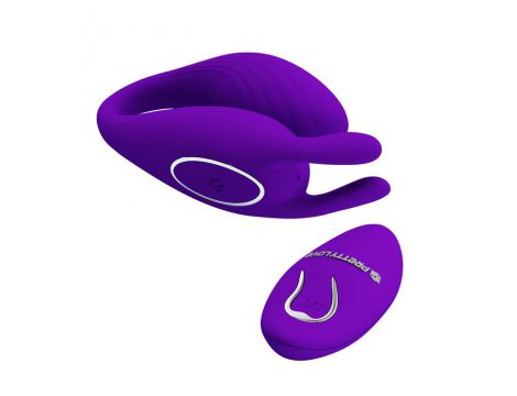 Wibrator silikonowy Pretty Love Bill 12 funkcji z pilotem USB - 3