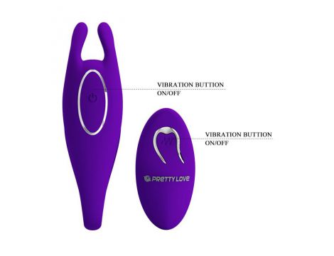 Wibrator silikonowy Pretty Love Bill 12 funkcji z pilotem USB - 6