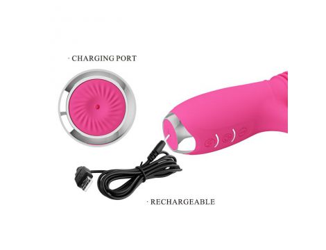 Wibrator króliczek Pretty Love Dorothy USB 3 pchanie 12 wibracji - 5