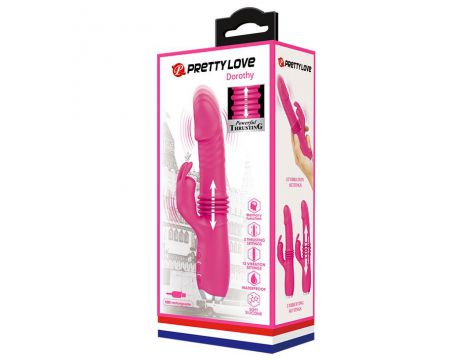 Wibrator króliczek Pretty Love Dorothy USB 3 pchanie 12 wibracji - 6