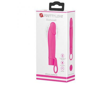 Wibrator punktu G silikonowy Pretty Love Xiuhcoatl 13 cm 10 funkcji