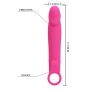 Wibrator punktu G silikonowy Pretty Love Xiuhcoatl 13 cm 10 funkcji - 7