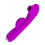 Wibrator króliczek pulsujący silikonowy Pretty Love Regina fioletowy USB - 4