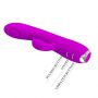 Wibrator króliczek pulsujący silikonowy Pretty Love Regina fioletowy USB - 6