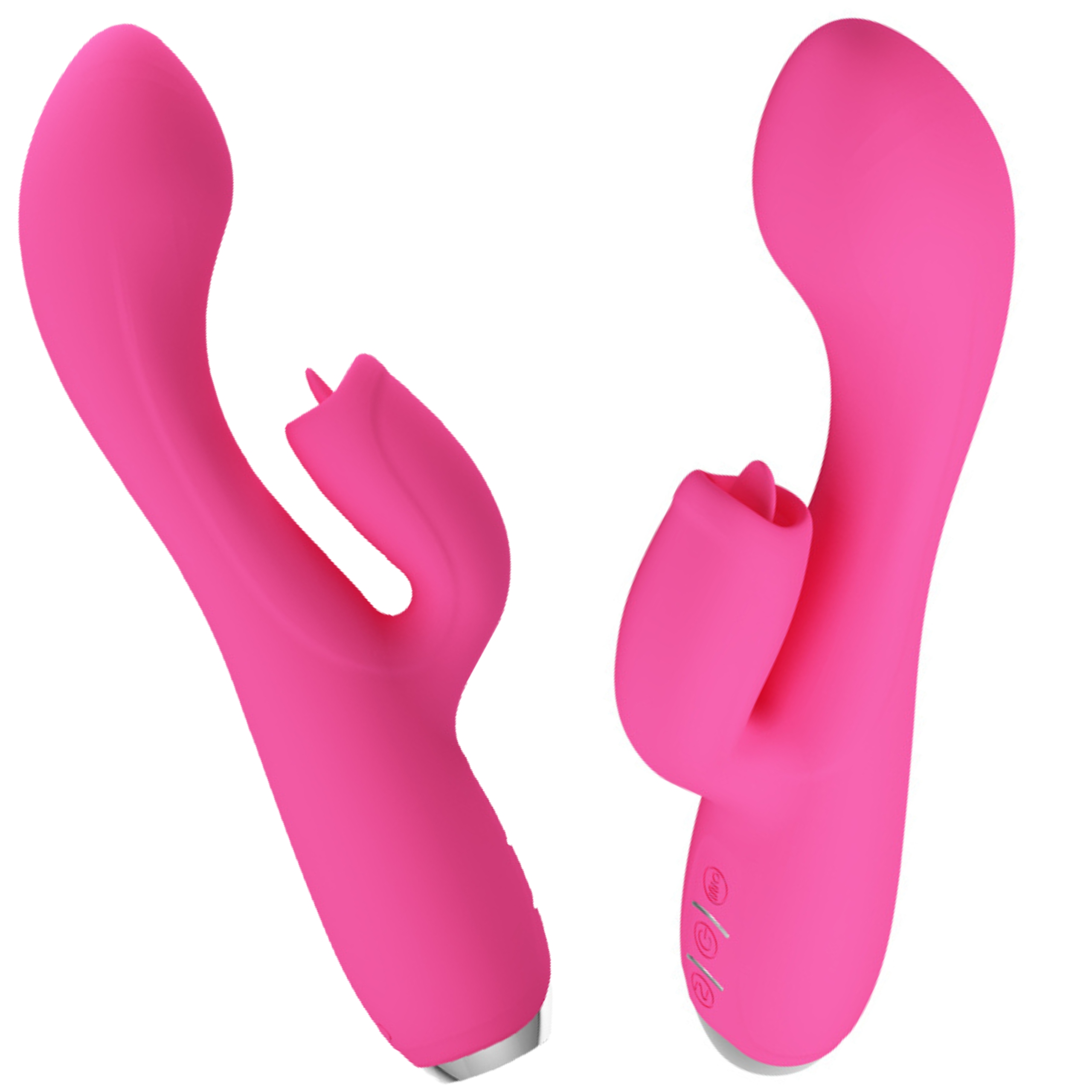 kiwający główką wibrator punkt g łechtaczka 19cm