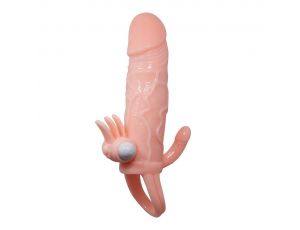 Przedłużka wibrująca Baile Brave Man Skin 17 cm