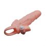 Przedłużka wibrująca Baile Brave Man Skin 17 cm - 4