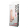 Przedłużka wibrująca wielostopniowa Baile Brave Man Skin 15 cm - 8