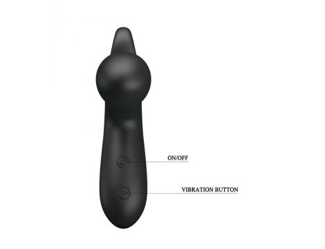 Wibracyjny masażer prostaty Pretty Love Barrack silikonowy wodoodporny USB - 8