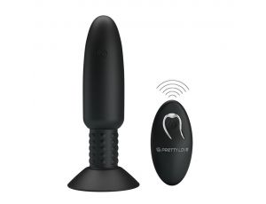 Wibrujący koralikowy korek analny Pretty Love USB wodoodporny