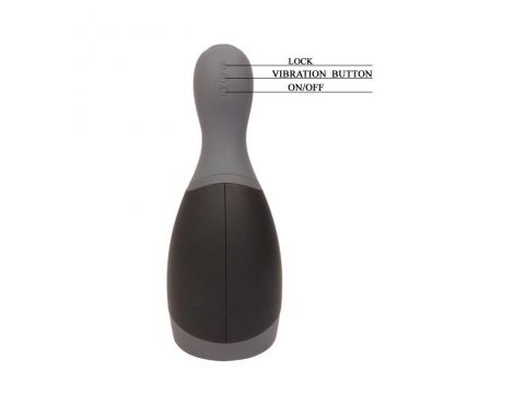 Wibrujący masturbator Pretty Love Deep Pleasure silikonowy 23 cm USB - 5