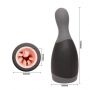 Wibrujący masturbator Pretty Love Deep Pleasure silikonowy 23 cm USB - 5