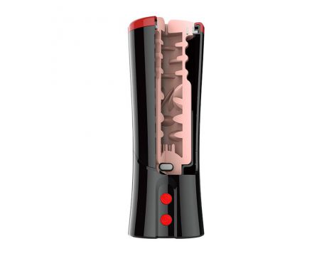 Masturbator Pretty Love Ozzy automatyczny z pchnięciem 3 poziomy - 3