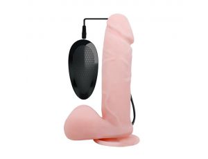 Dildo realistyczne Baile Oliver cyberskóra 24 cm z przyssawką