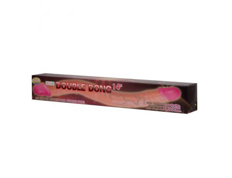 Podwójne dildo Baile twarde grube 36 cm - 6