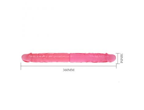 Podwójne dildo Baile 36 cm - 5
