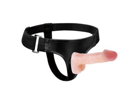 Strap-on Baile Jessica z dwoma realistycznymi dildami - 5