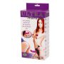 Strapon wibrujący silikonowy Baile z uprzężą Ultra Harness - 9