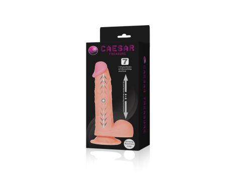 Wibrator realistyczny Pretty Love Caesar Treasure 20 cm 7 funkcji z pilotem - 7
