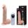 Wibrator realistyczny Pretty Love Caesar Treasure 20 cm 7 funkcji z pilotem