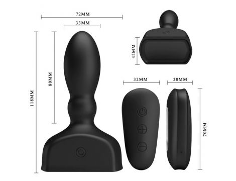 Nadmuchiwany wibrujący korek analny Mr. Play - 3