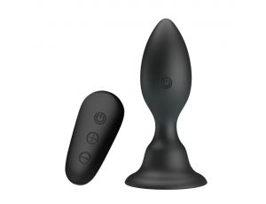 Korek analny wibrujący Mr Play 12 trybów z pilotem wodoodporny
