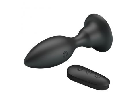 Korek analny wibrujący Mr Play 12 trybów z pilotem wodoodporny - 2