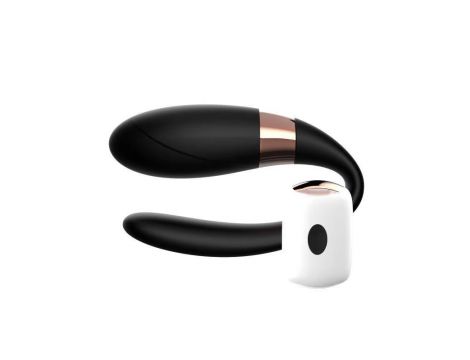 Wibrator parowy UVibe Power Escorts czarny z pilotem 7 funkcji - 3