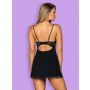 Babydoll i stringi Luvae Obsessive czarny L/XL - 5