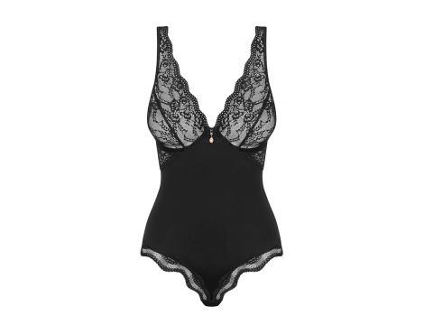 Body koronkowe Luvae Obsessive czarne S/M - 5
