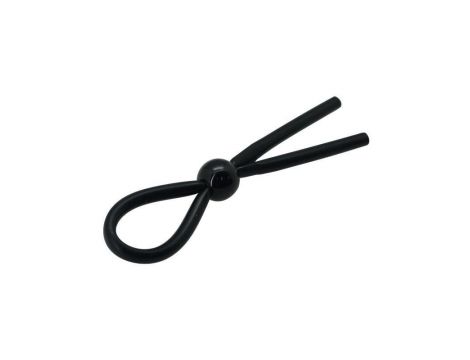 Pierścień erekcyjny silikonowy Toyz4lovers Timeless Pleasure Noose czarny - 3