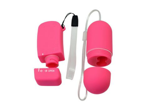 Jajko wibrujące z pilotem Toyz4lovers różowe 7,1 cm - 4