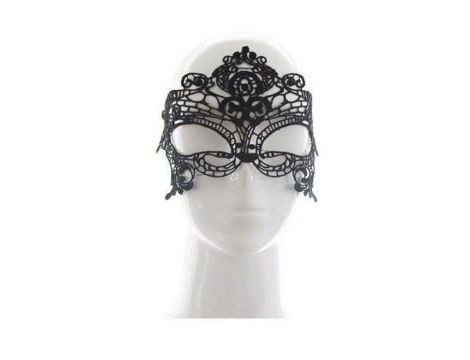 Maska BDSM Royal Mask Toyz4lovers czarna - 2