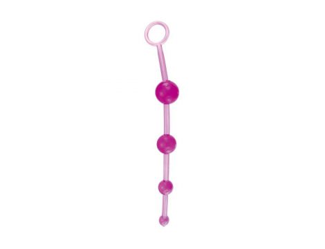 Koraliki analne Timeless Jelly fioletowe 4 kulki PVC