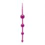 Koraliki analne Timeless Jelly fioletowe 4 kulki PVC - 3