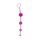 Koraliki analne Timeless Jelly fioletowe 4 kulki PVC