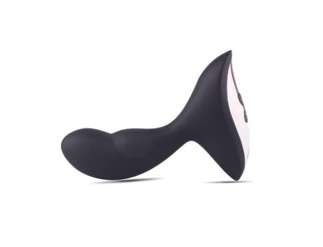 Wibrator analny silikonowy Toyz4lovers czarny 12,5 cm - 3
