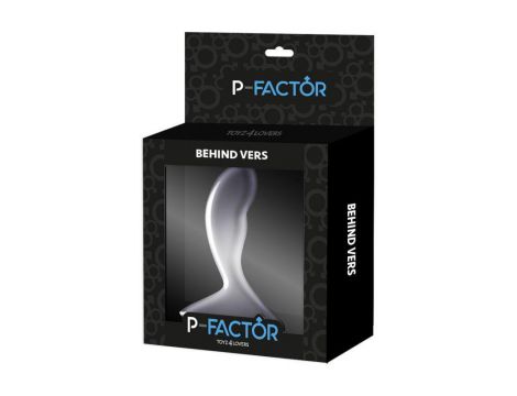 Wibrator analny silikonowy Toyz4lovers czarny 12,5 cm - 5