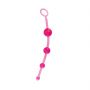 Łańcuch kulek analnych Timeless Jelly 4 Toyz4lovers różowy - 2