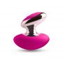 Wibrator silikonowy Lotus Toyz4lovers różowy 10 cm akumulatorowy - 3