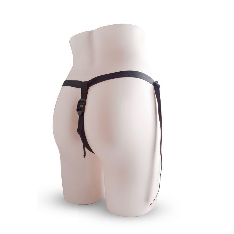 strap-on uprząż regulowane szelki dildo penis 14cm