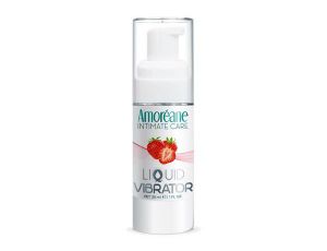 Żel wibrujący truskawkowy Amoreane 30ml
