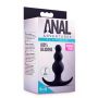 Korek analny koralikowy Blush silikonowy 7,6 cm - 8