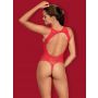 Body erotyczne Obsessive B120 czerwone S/M/L - 5