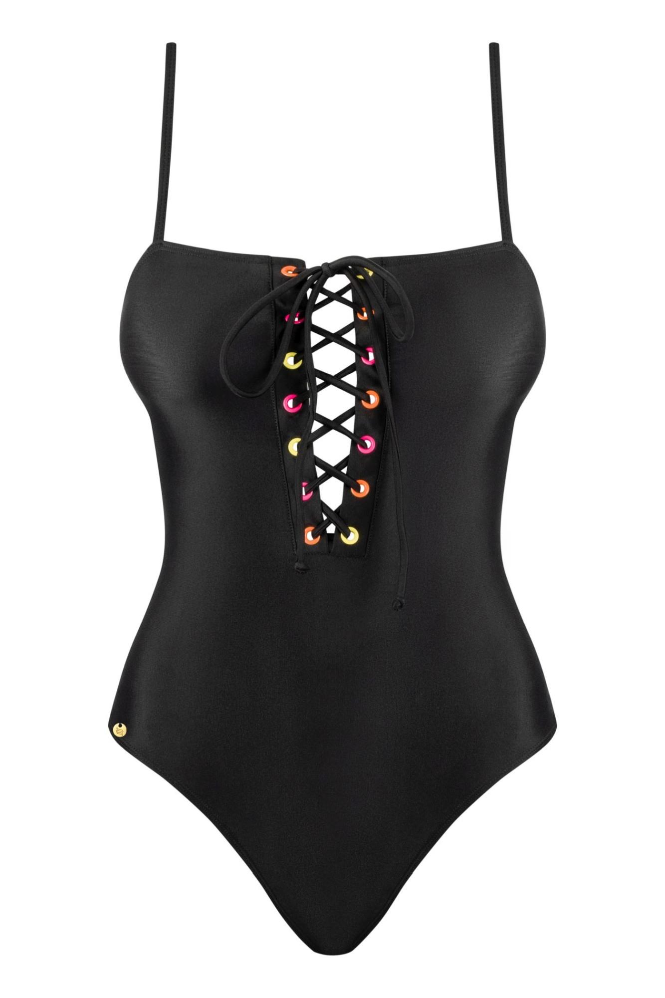 kostium strój bikini wycięty stringi obsessive m